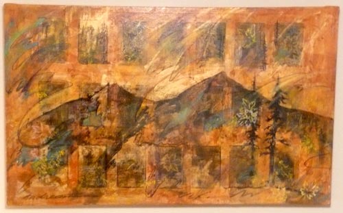 Gold Mountains 24x30